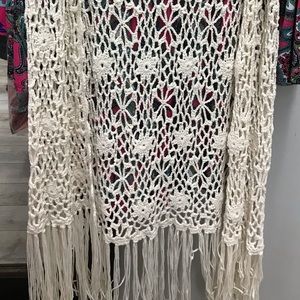 Kori Jackets & Coats - Boutique brand crochet vest Kori Jackets & Coats - Boutique brand crochet vest